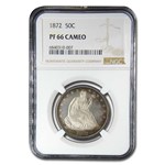 1872 Liberty Seated Half Dollar PF-66 Cameo NGC