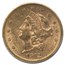 1872-S $20 Liberty Gold Double Eagle MS-60 PCGS