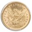 1873 $2.50 Liberty Gold Quarter Eagle Closed 3 MS-63 PCGS