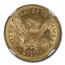 1873 $2.50 Liberty Gold Quarter Eagle MS-61 NGC (Closed 3)