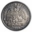 1873-Go S Mexico Silver Peso XF