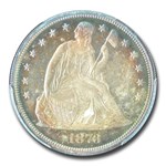 1873 Liberty Seated Dollar PR-66 Cameo PCGS