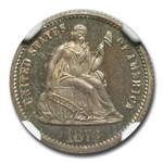 1873 Liberty Seated Half Dime PF-67 Cameo+ NGC