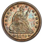 1873 Liberty Seated Quarter PR-65 PCGS (Arrows)