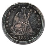 1873 Liberty Seated Quarter PR-66+ PCGS CAC (Arrows)