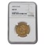 1873-S $10 Liberty Gold Eagle AU-55 NGC