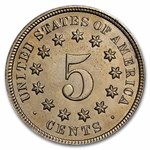 1873 Shield Nickel BU Details