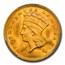 1874 $1 Liberty Head Gold MS-68 CACG
