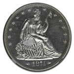 1874 Liberty Seated Half Dollar PF-64 NGC