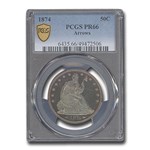 1874 Liberty Seated Half Dollar PR-66 PCGS (Arrows)