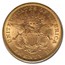 1875 $20 Liberty Gold Double Eagle MS-62 PCGS
