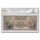 1875 $5.00 Lancaster, PA VG-10 PCGS (Fr#444) CH#597 Details