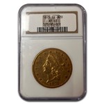 1875-CC $20 Liberty Gold Double Eagle XF-45 NGC