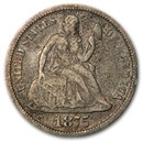 1875 Liberty Seated Dime Fine