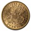 1875-S $20 Liberty Gold Double Eagle BU