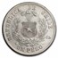 1875-So Chile Silver 1 Peso BU