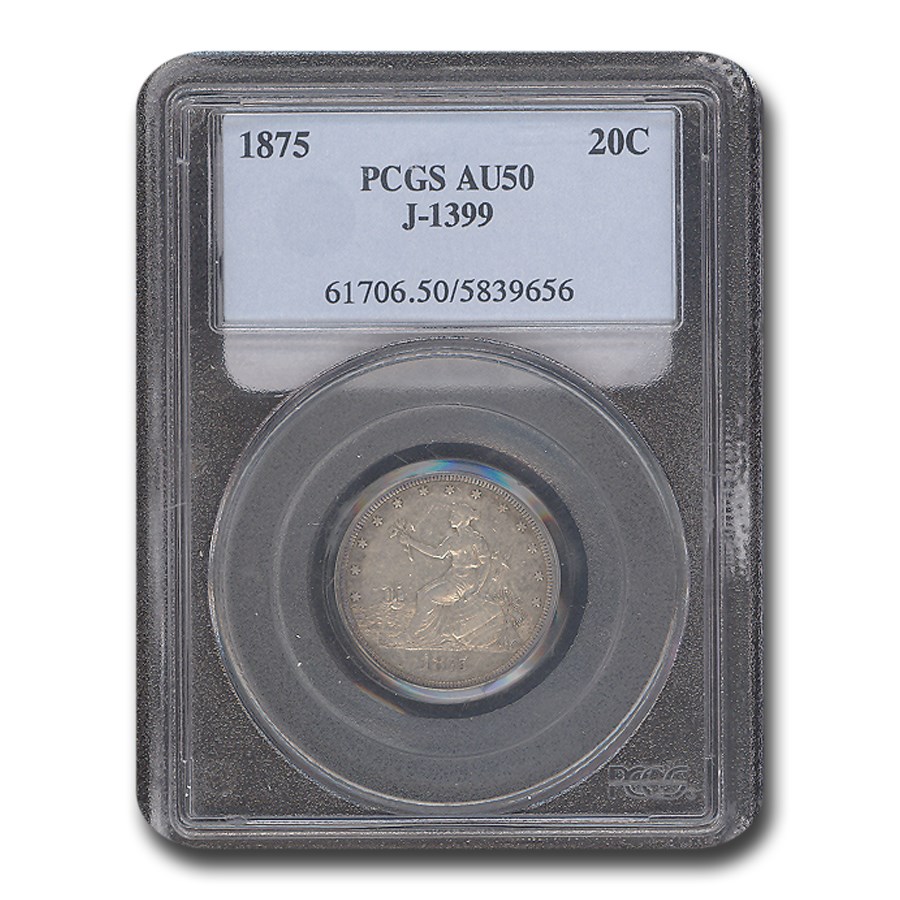 1875 Twenty Cent Pattern PR-50 PCGS (J-1399)