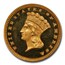 1876 $1 Indian Head Gold Dollar PR-66 DCAM PCGS