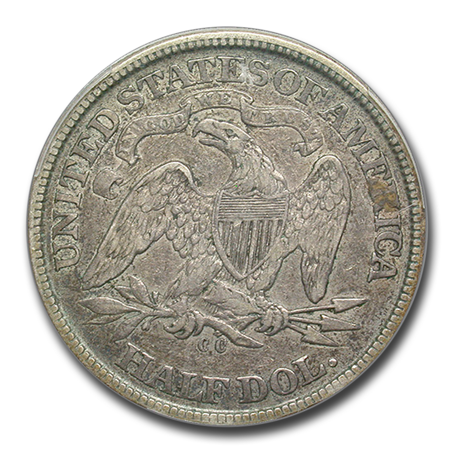 アンティークコイン 硬貨 1876-CC Seated Liberty Half Dollar PCGS