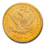 1876-S $10 Liberty Gold Eagle AU-55 PCGS