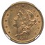 1876-S $20 Liberty Gold Double Eagle AU-55 NGC