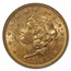 1876-S $20 Liberty Gold Double Eagle AU-58 NGC