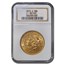 1876-S $20 Liberty Gold Double Eagle AU-58 NGC