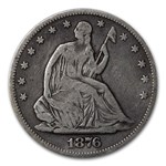 1876-S Liberty Seated Half Dollar Fine