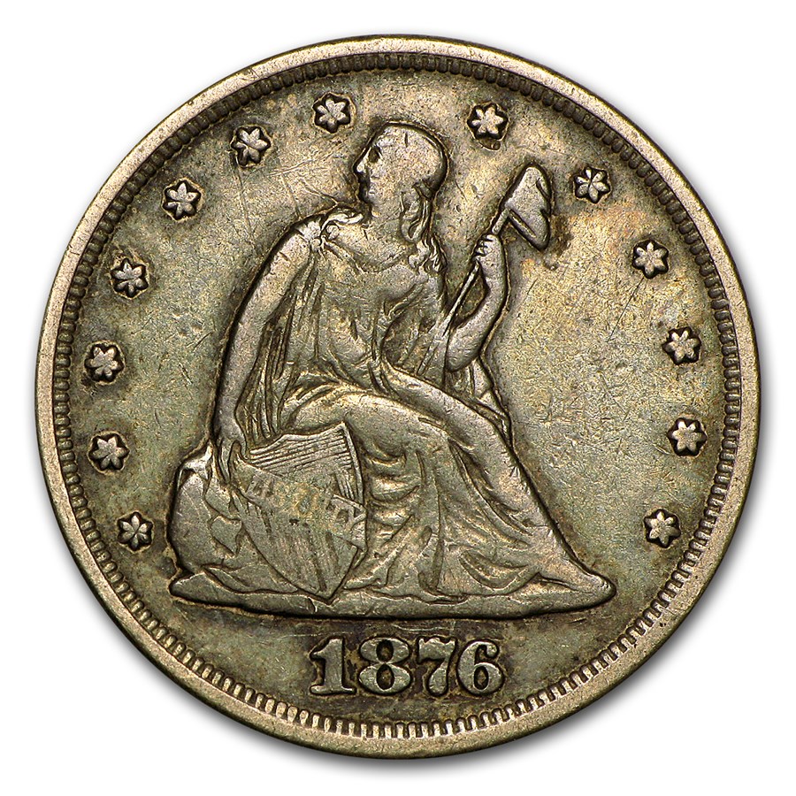 Buy 1876 Twenty Cent Piece VF | APMEX