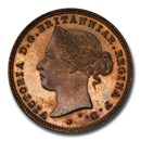 1877-H Jersey 1/48 Shilling Victoria MS-65 PCGS (Red/Brown)