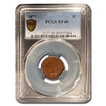 1877 Indian Head Cent XF-40 PCGS