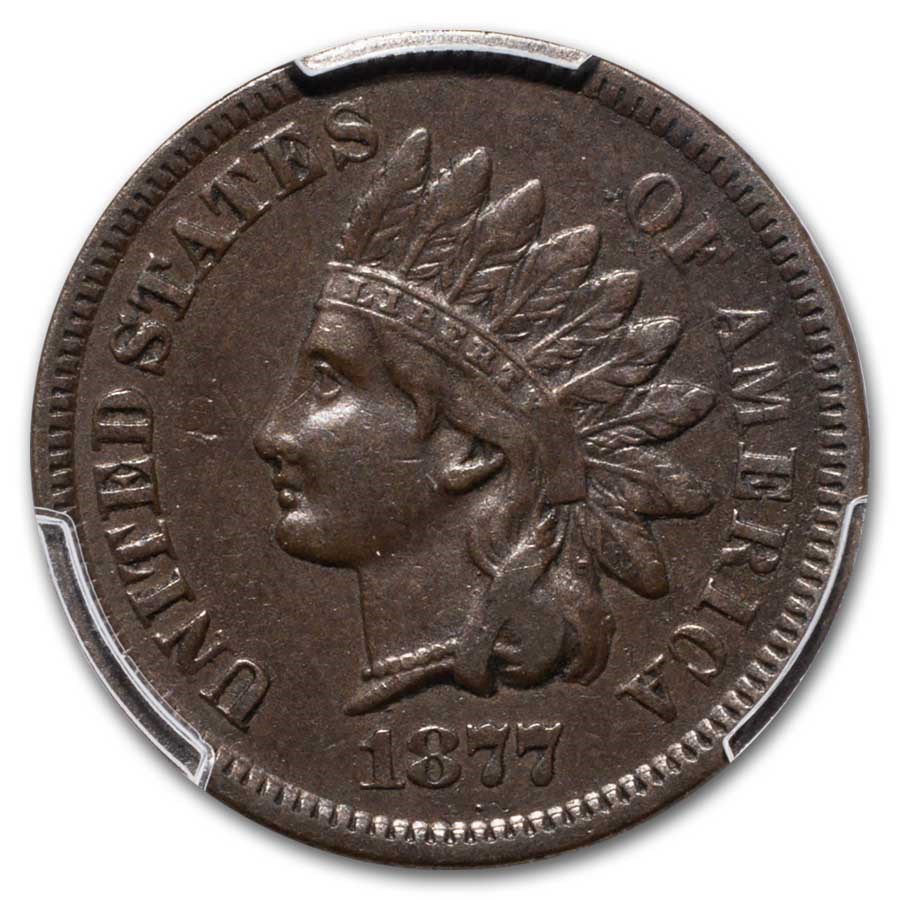 1877 Indian Head Cent XF