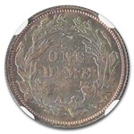 1877 Liberty Seated Dime MS-67+ NGC