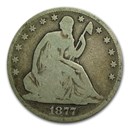 1877 Liberty Seated Half Dollar Good