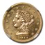 1877-S $2.50 Liberty Gold Quarter Eagle MS-63 NGC