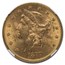 1877-S $20 Liberty Gold Double Eagle MS-60 NGC