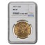 1877-S $20 Liberty Gold Double Eagle MS-60 NGC