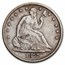 1877-S Liberty Seated Half Dollar VF