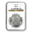 1878-1904 Morgan Dollars MS-65 NGC (5 Different Dates/Mints)