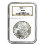 1878-1904 Morgan Dollars MS-65 NGC