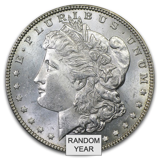 Buy 1878-1904 Morgan Silver Dollars 100-Coin Bag BU | APMEX