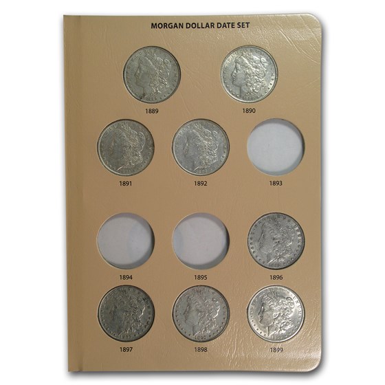 Buy 1878-1921 29-Coin Morgan Dollar Date Set (Extra Fine) | APMEX