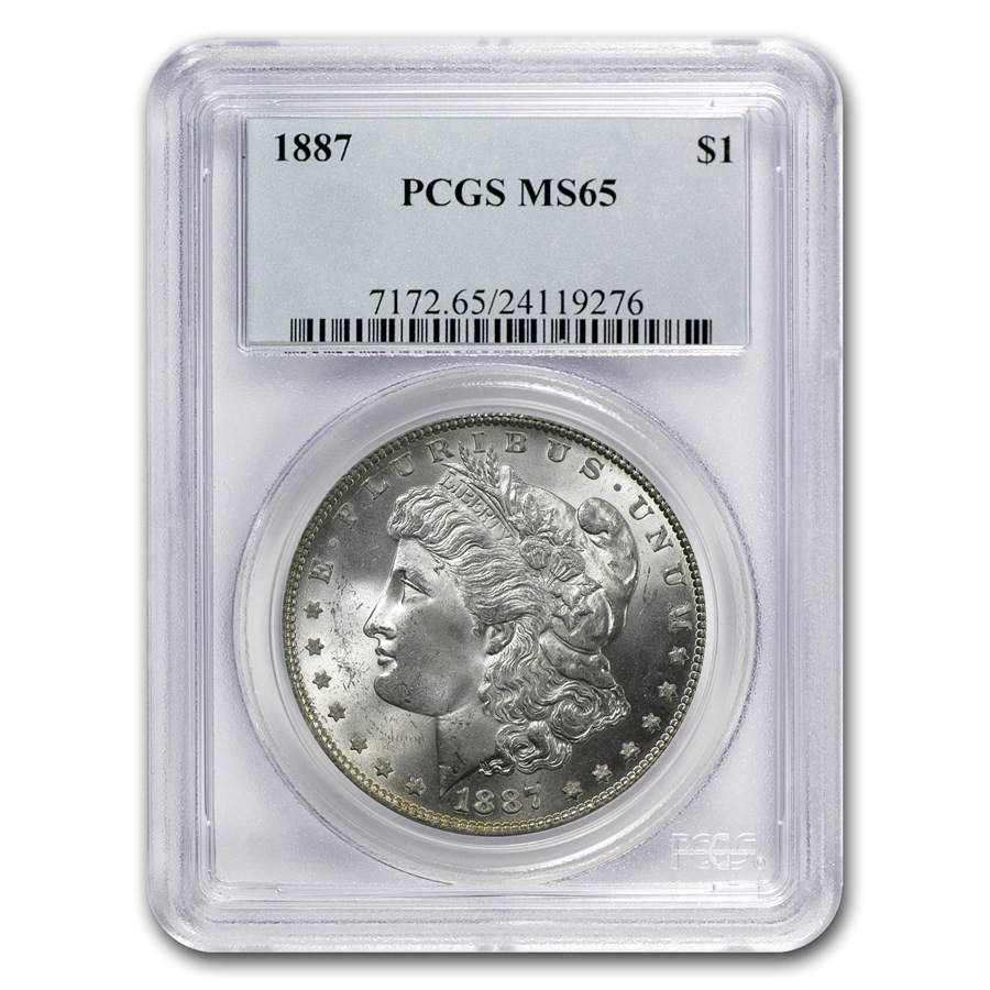 Buy 1878-1921 5-Coin Morgan Dollar Mint mark Set MS-65 PCGS | APMEX