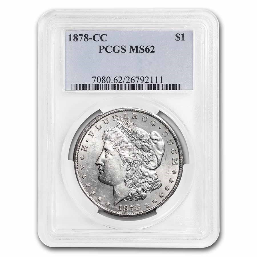 1878-CC Morgan Dollar MS-62 PCGS