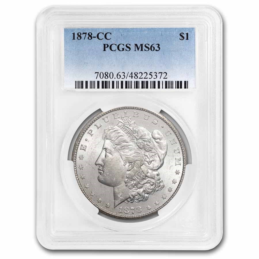 1878-CC Morgan Dollar MS-63 PCGS