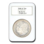 1878-CC Morgan Dollar MS-64 PL Proof Like NGC