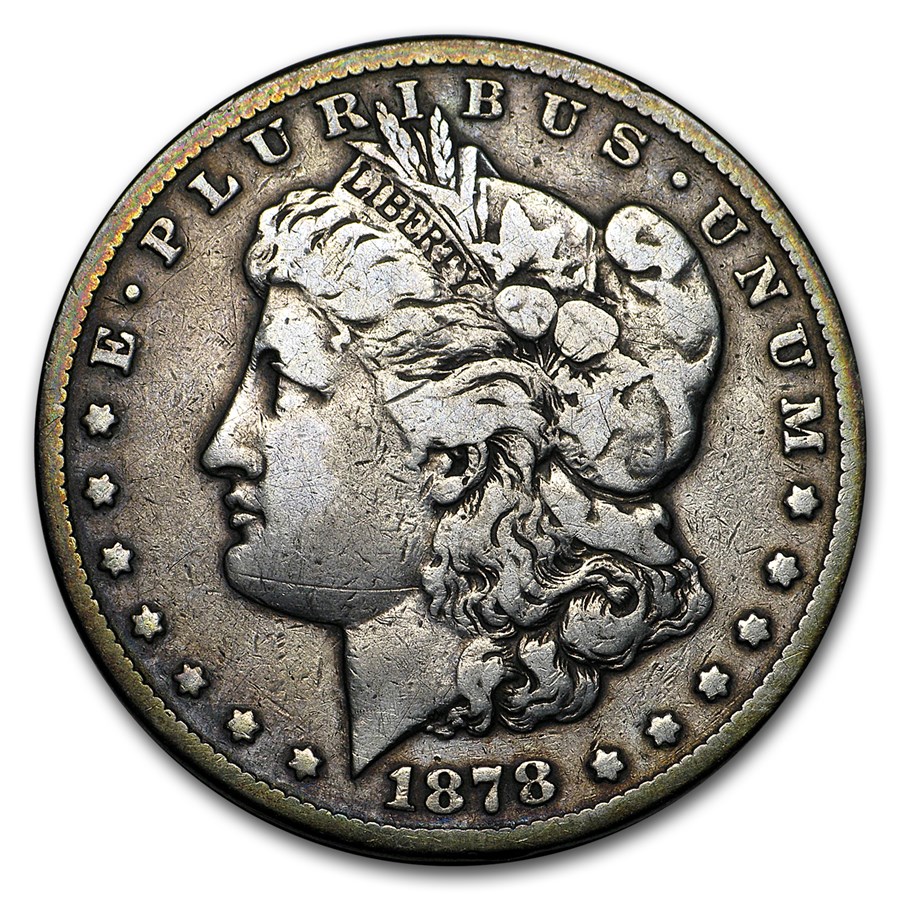 1878-CC Morgan Dollar VF Details (Cleaned)