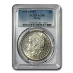 1878 Morgan Dollar 7/8 TF AU-58 PCGS (Strong)