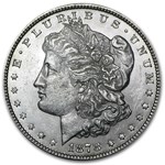 1878 Morgan Dollar 7 Tailfeathers Rev of 79 BU