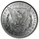 1878 Morgan Dollar 7 Tailfeathers Rev of 79 BU